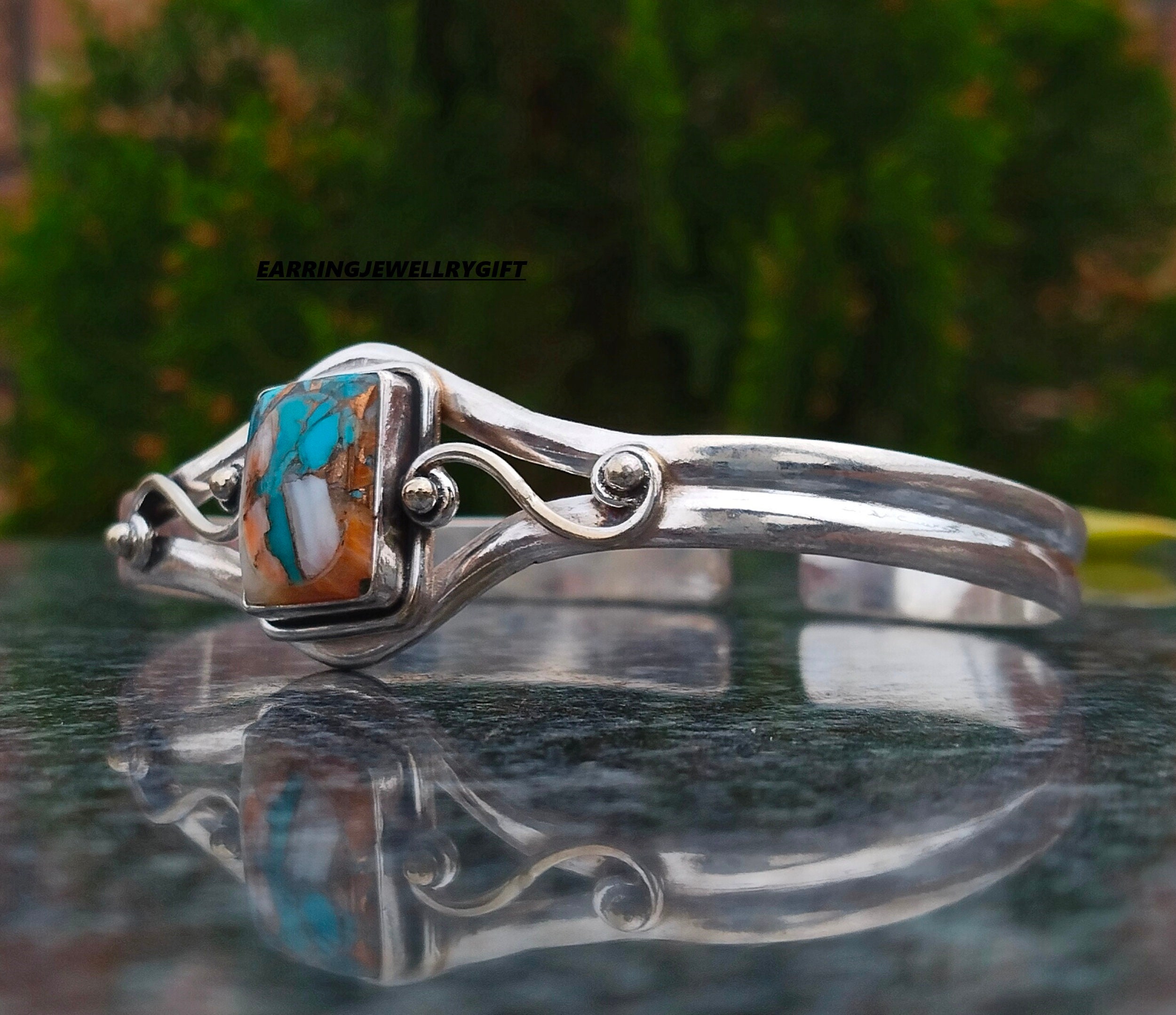 アクセサリー vintage turquoise silver925 bangle メキシコ製 VINTAGE ターコイズ HEAVY バングル シルバー925 | unune