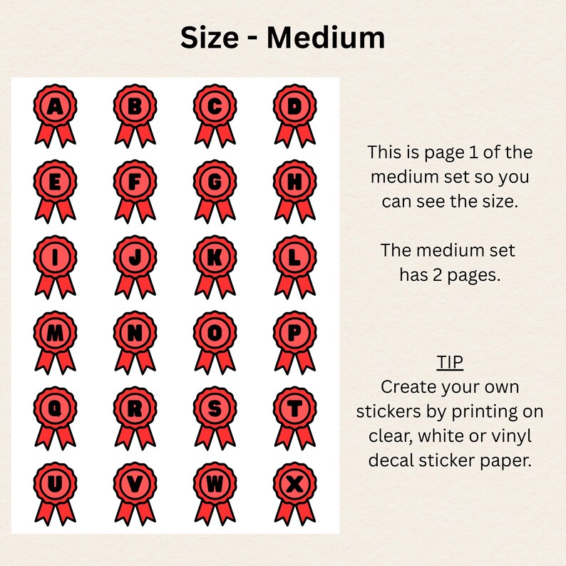 Merit Lettering PRINT AND CUT Letters & Numbers | Printable Red Merit Badges ...