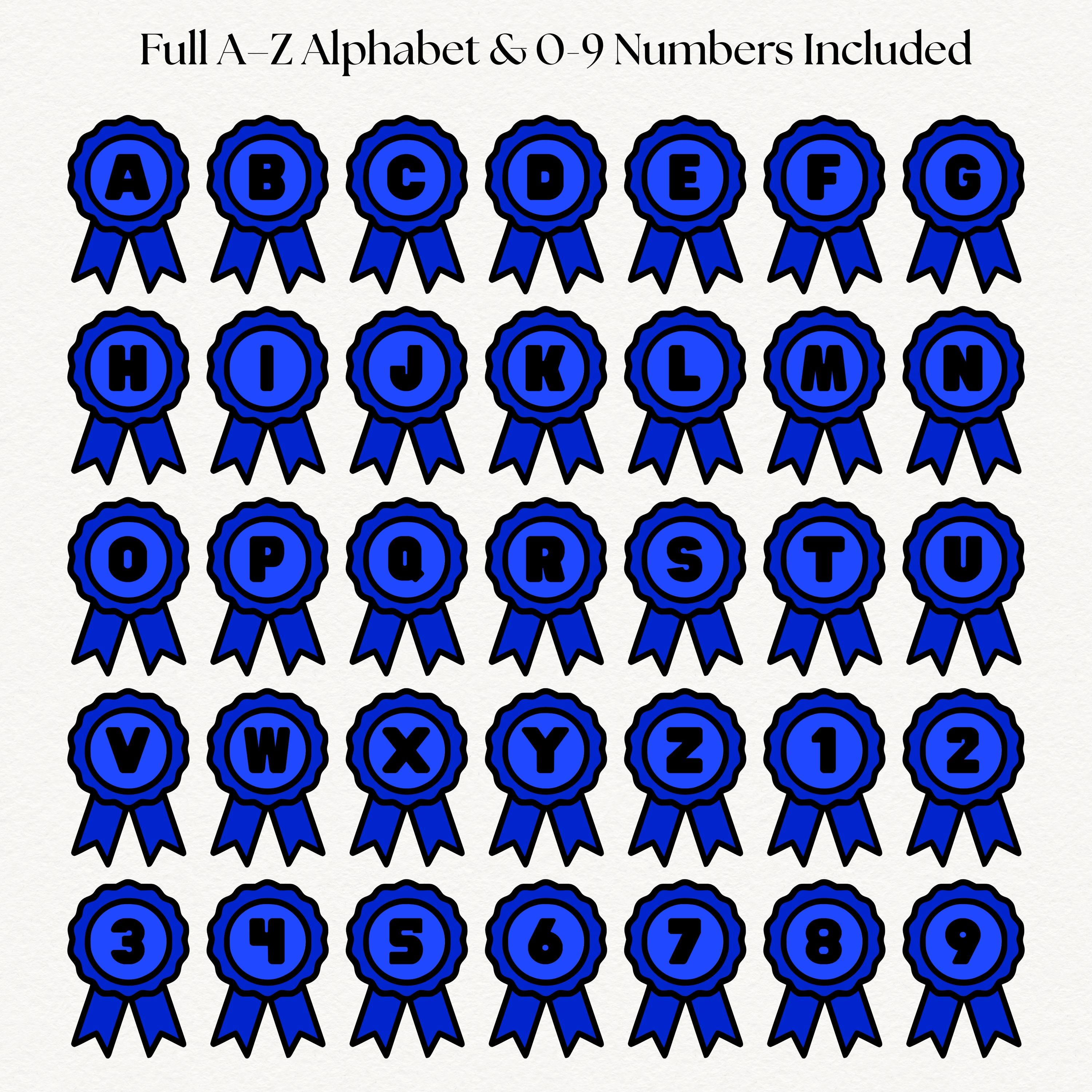 Merit Ribbon Alphabet Letters | PNG Clipart Student Reward Fonts ...