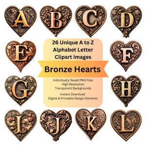 Digital Clipart Alphabet Letters PNG for Vintage Ephemera Decoupage Papers, Floral Cricut Designs, Junk Journal Kit, Scrapbooking Supplies