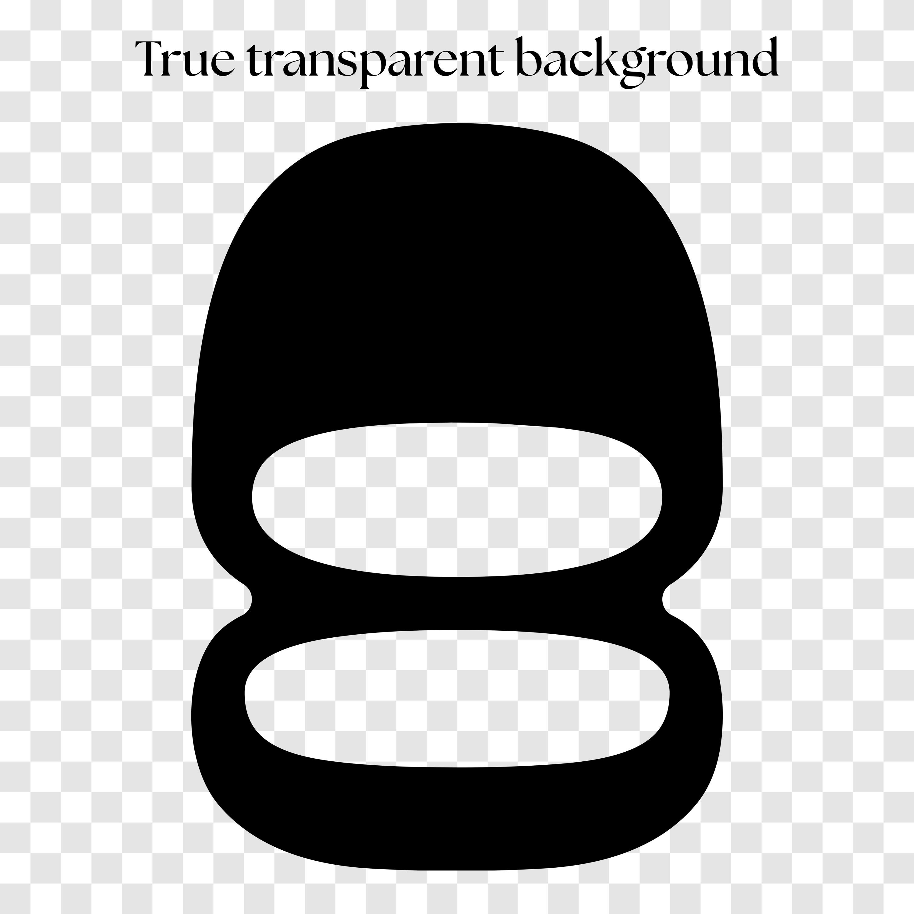 Modern Rounded Block Font | Modular PNG Alphabet Letters, Numbers and ...