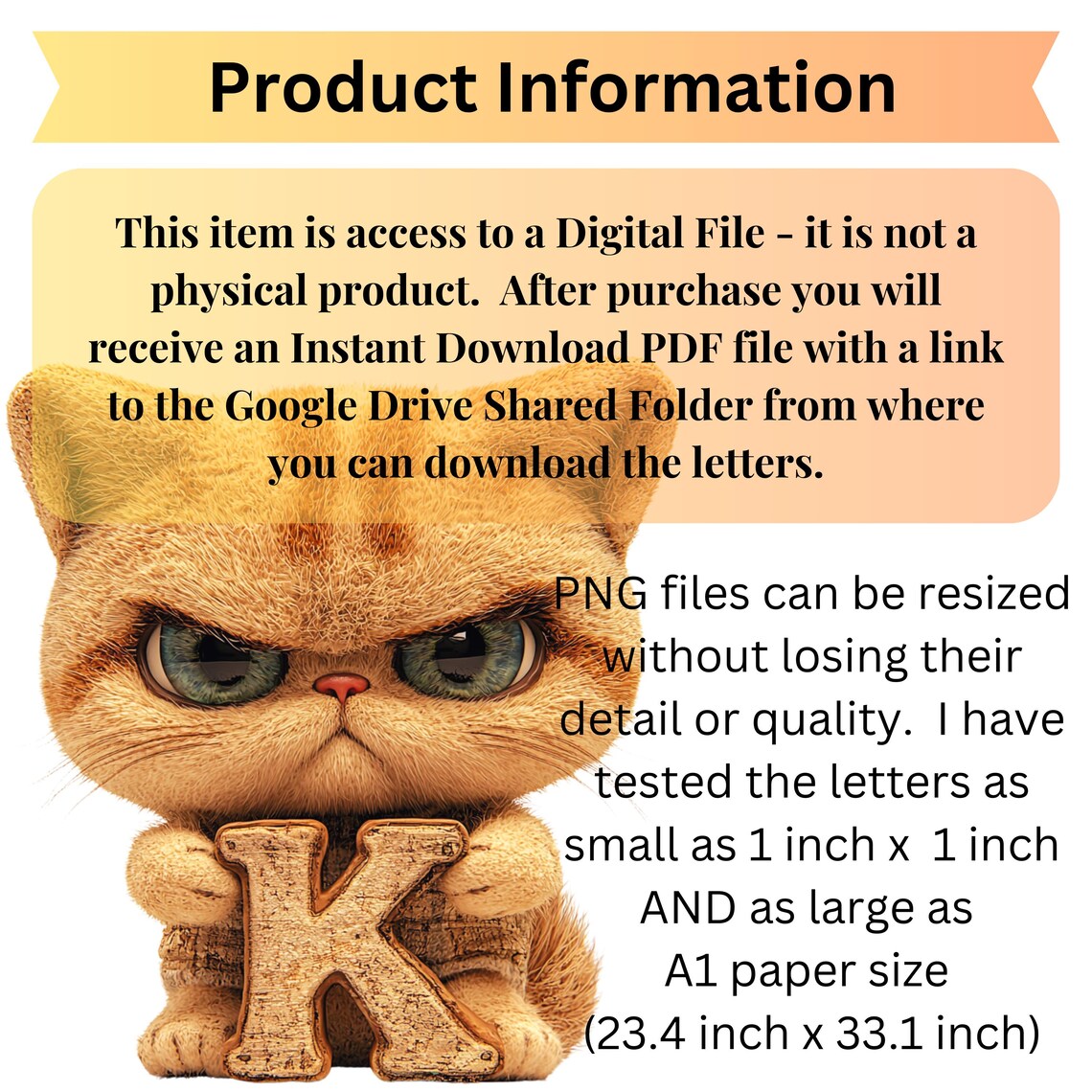 Grumpy Cat Script Grumpy Cat Alphabet Clipart Letters | Digital Download PNG Images ...