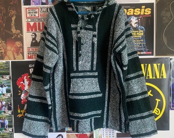 Sudadera con capucha vintage de punto hecha en Japón