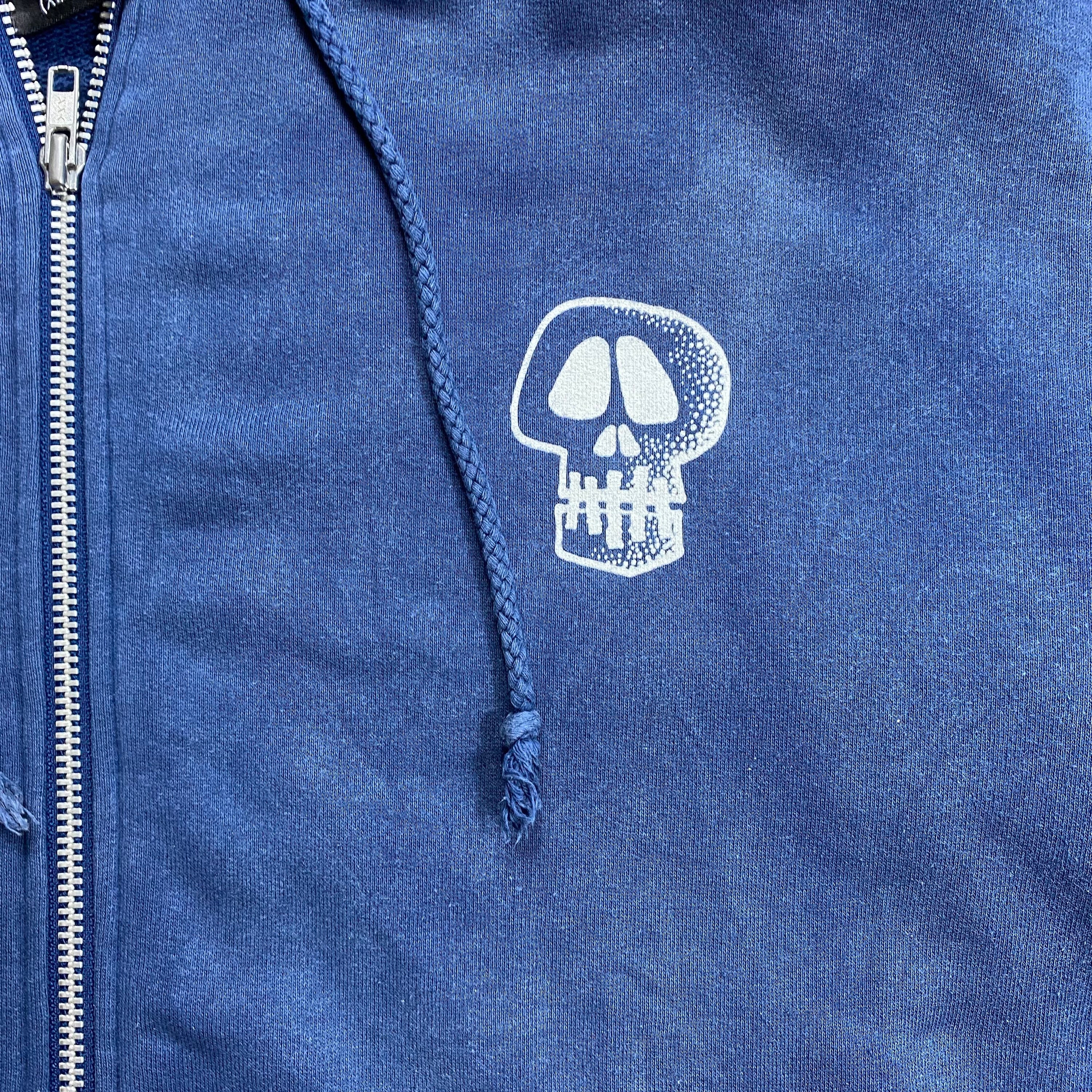Vintage Stussy Zipped up Hoodie Skull Design Faded Blue - Etsy Vintage Stussy Zipped up Hoodie Skull Design Faded Blue - Etsy