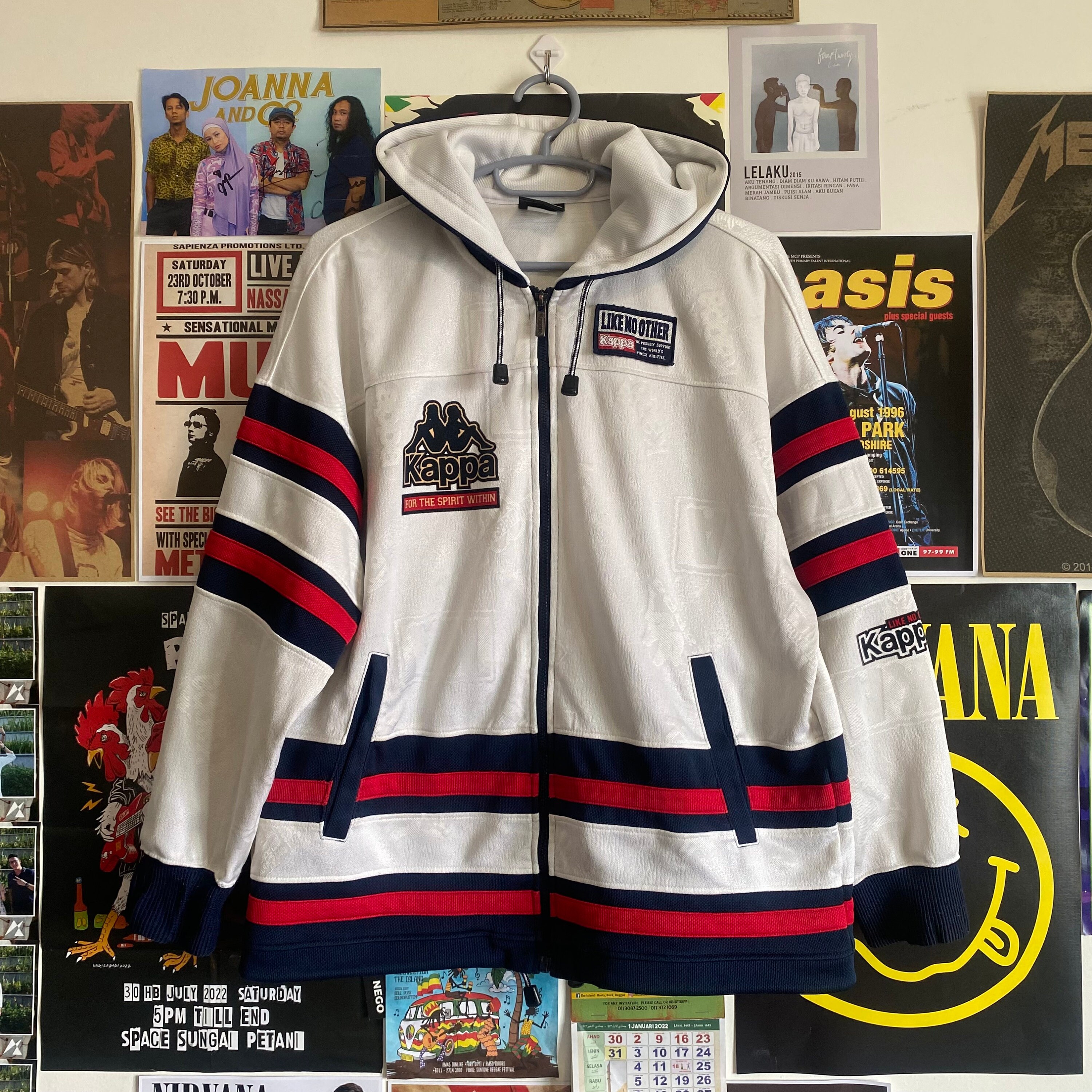 Kappa Jacket Red Vintage - Etsy