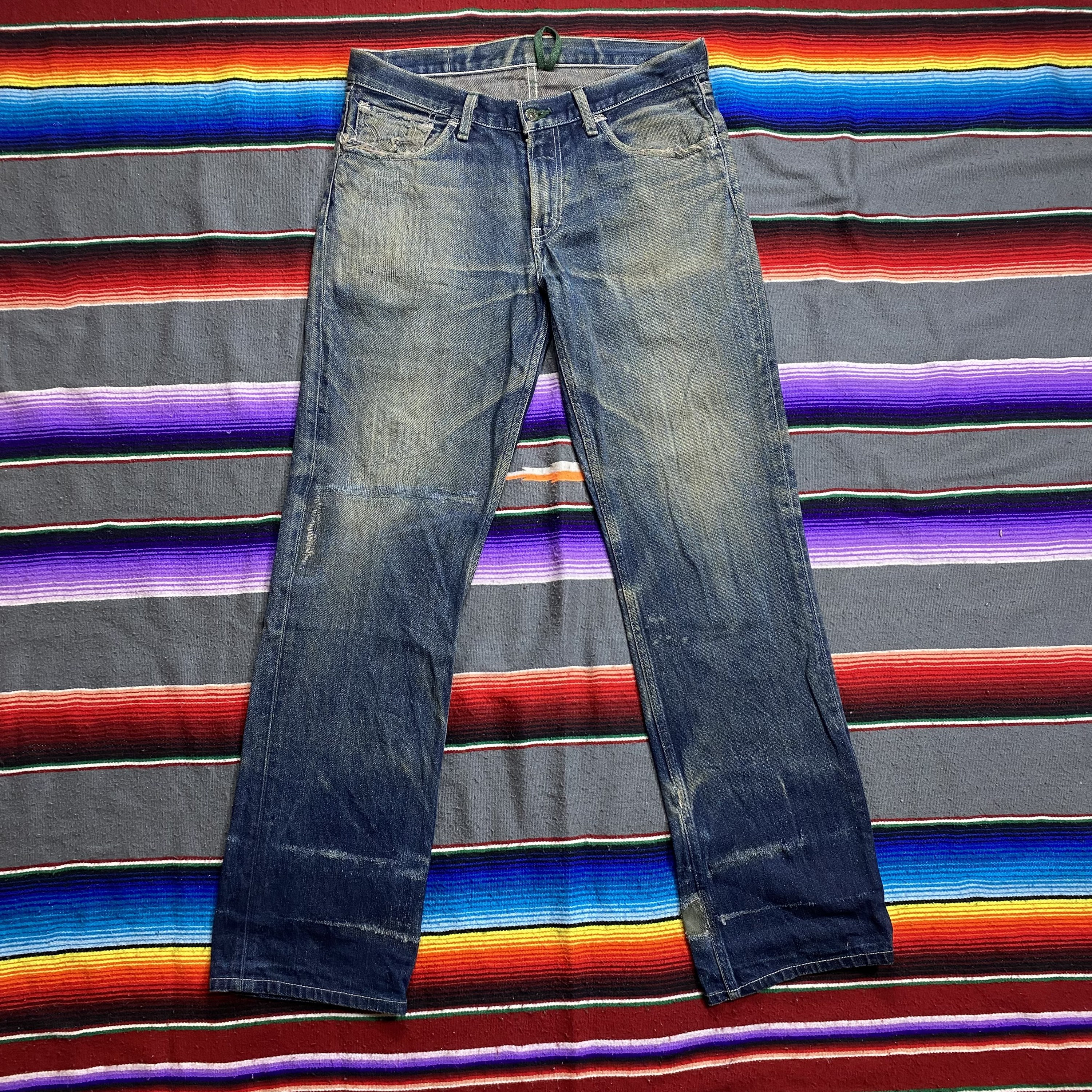 60s 70s リーバイス　502 デニム　ジーンズ　ヴィンテージ　オリジナル 60's 70's LEVI'S リーバイス 502 デニムパンツ Big E 501ZXX