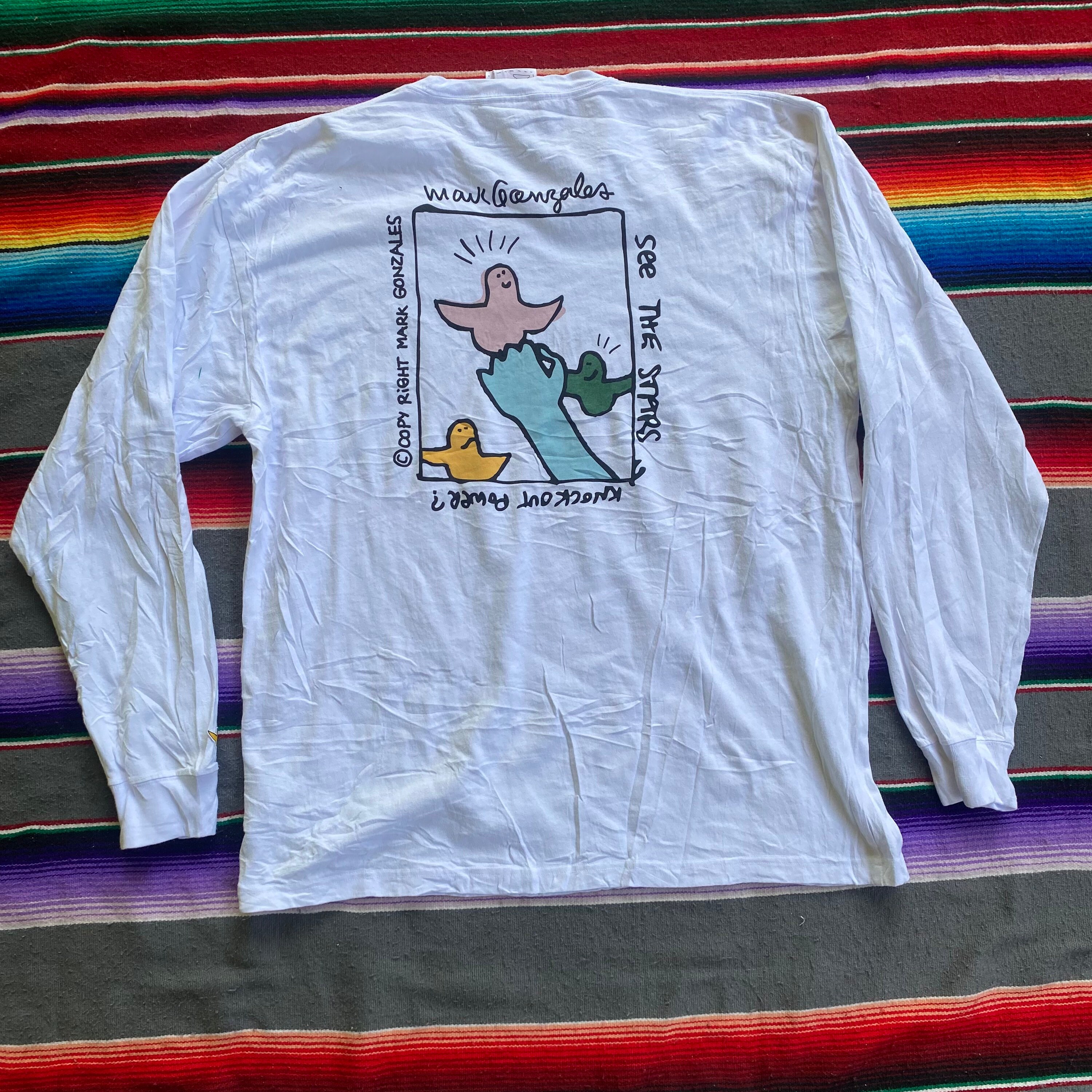 さらに100円引◆Mark Gonzales◆RETRO COLOR BLOCK L/S T-SHIRT $_12.JPG?set_id=880000500F
