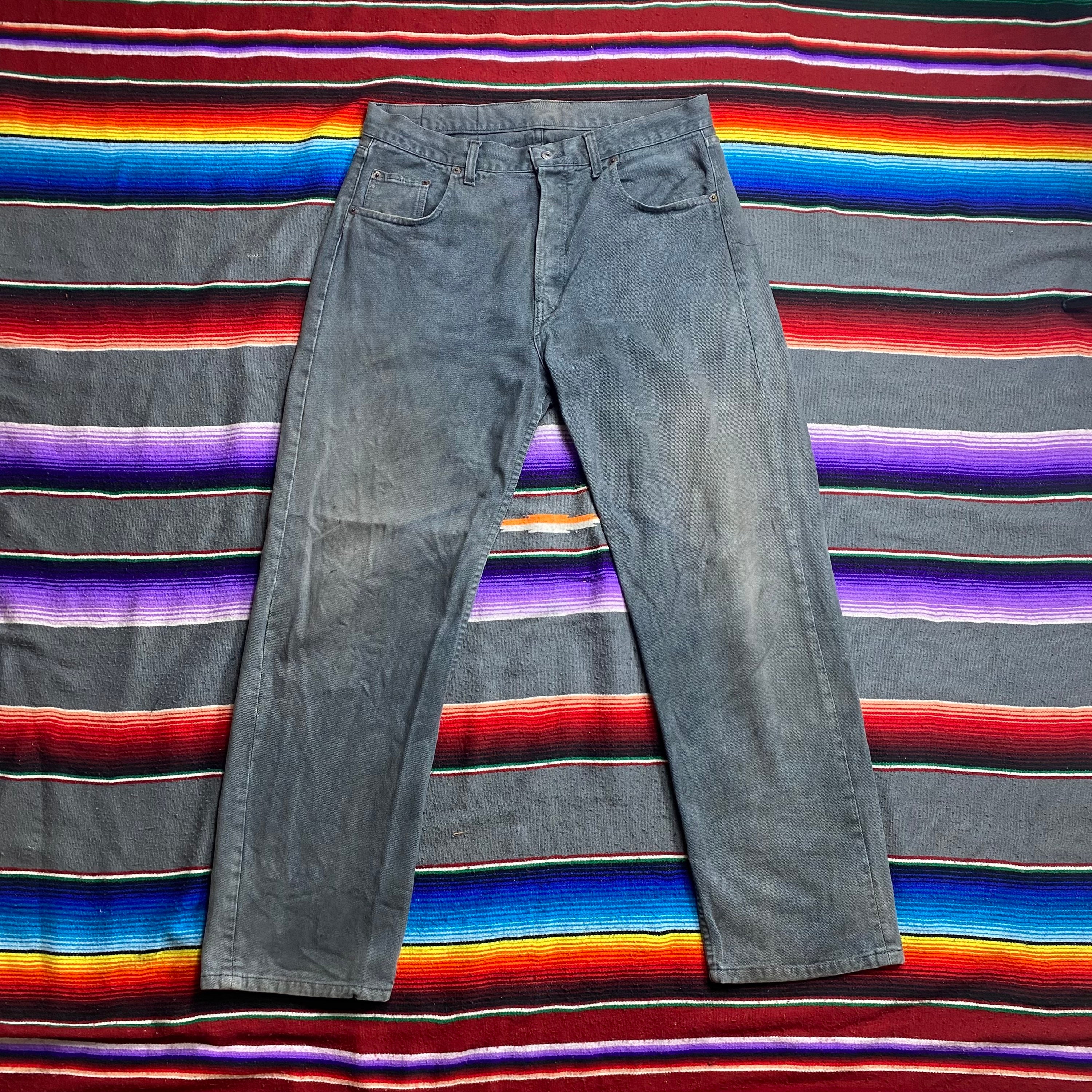 Vintage Levis 501 Black Usa 36 - Etsy Vintage Levis 501 Black Usa 36 - Etsy