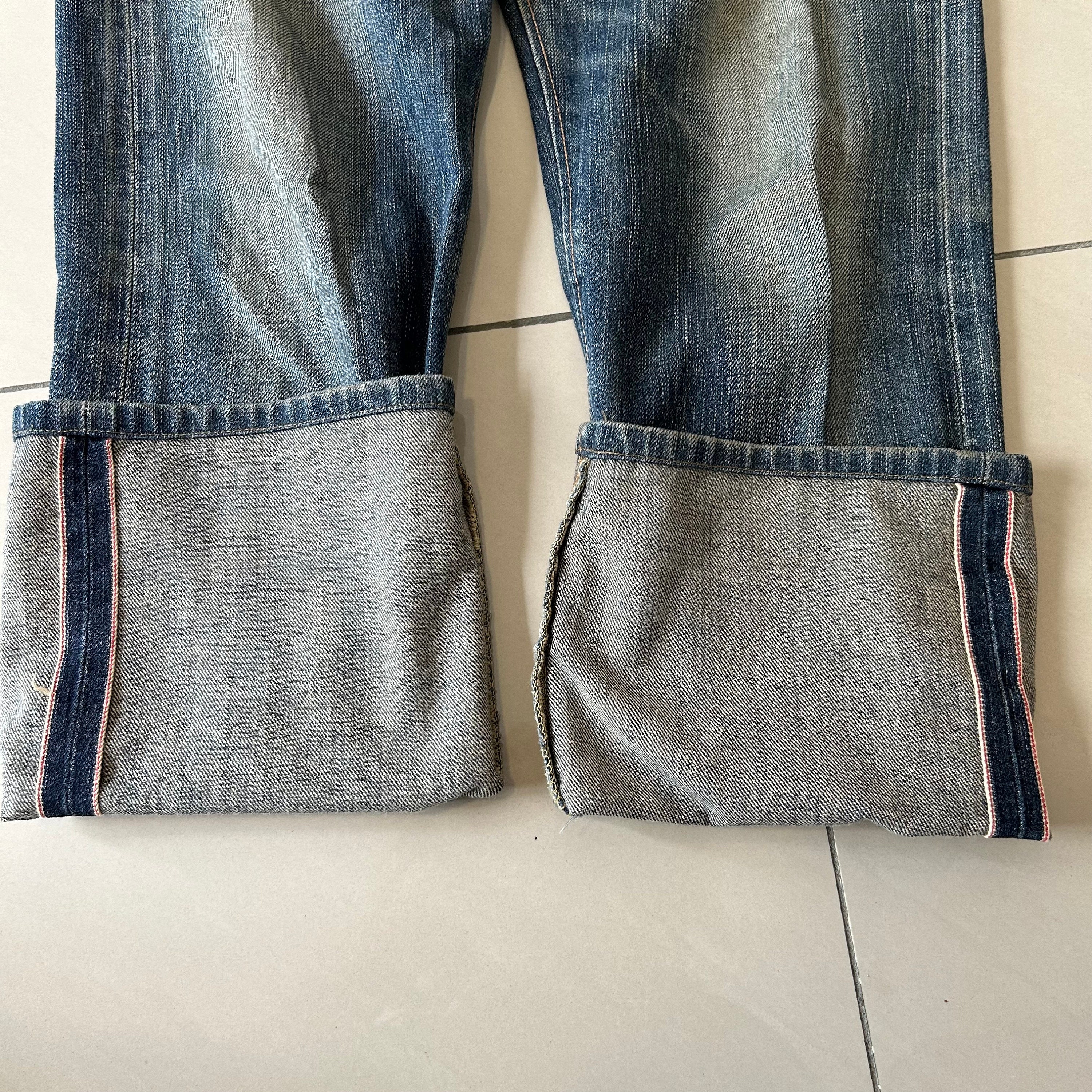 Vintage Edwin 505ZX Selvedge Japanese Denim - Etsy