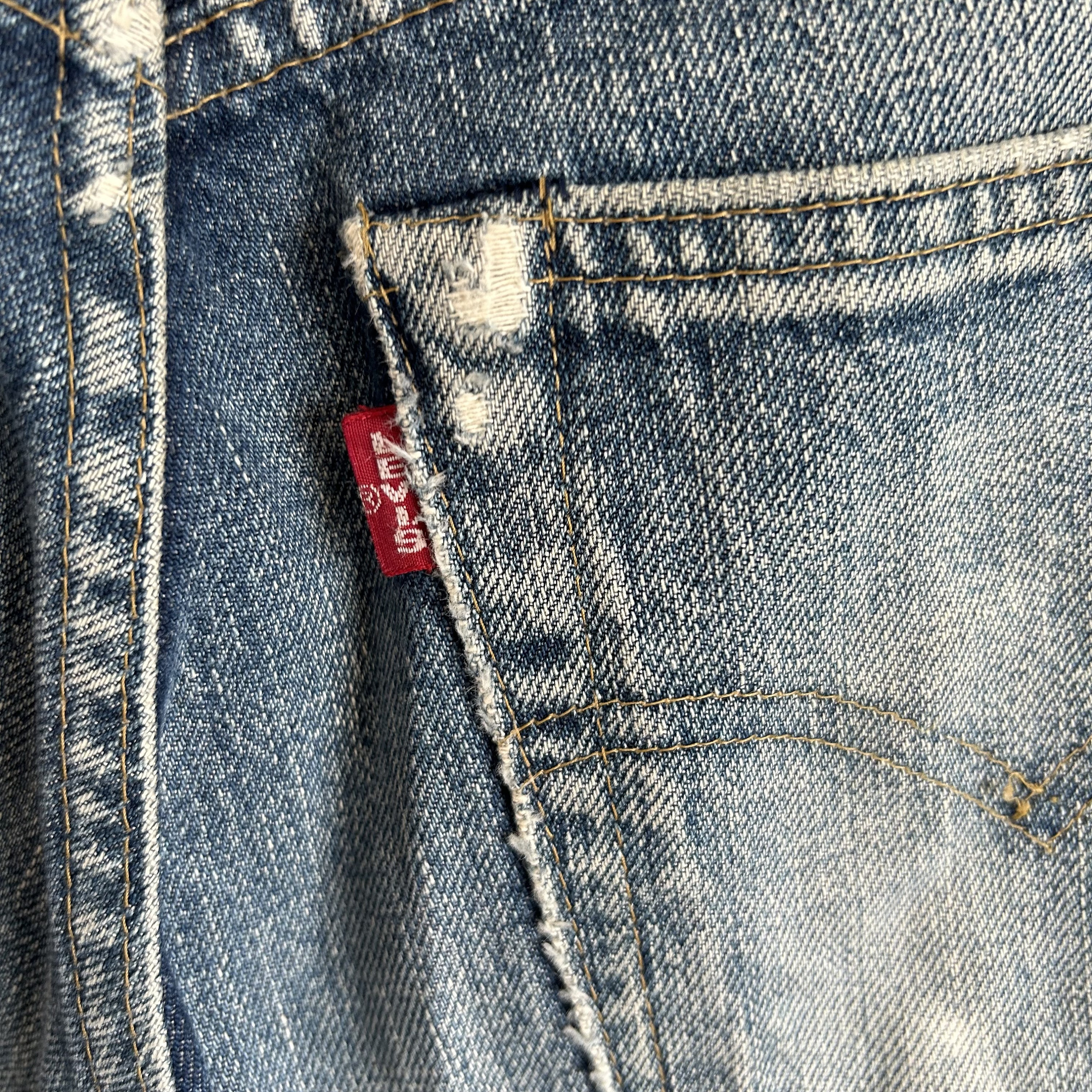 Vintage Levi's 503BXX 90s Selvedge Denim - Etsy