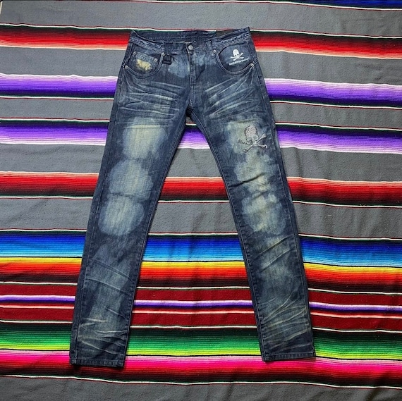 【SKULLDEOS】 Design denim pants DHgate.com:Mens Hip Hop Jeans, Skull Printed Denim