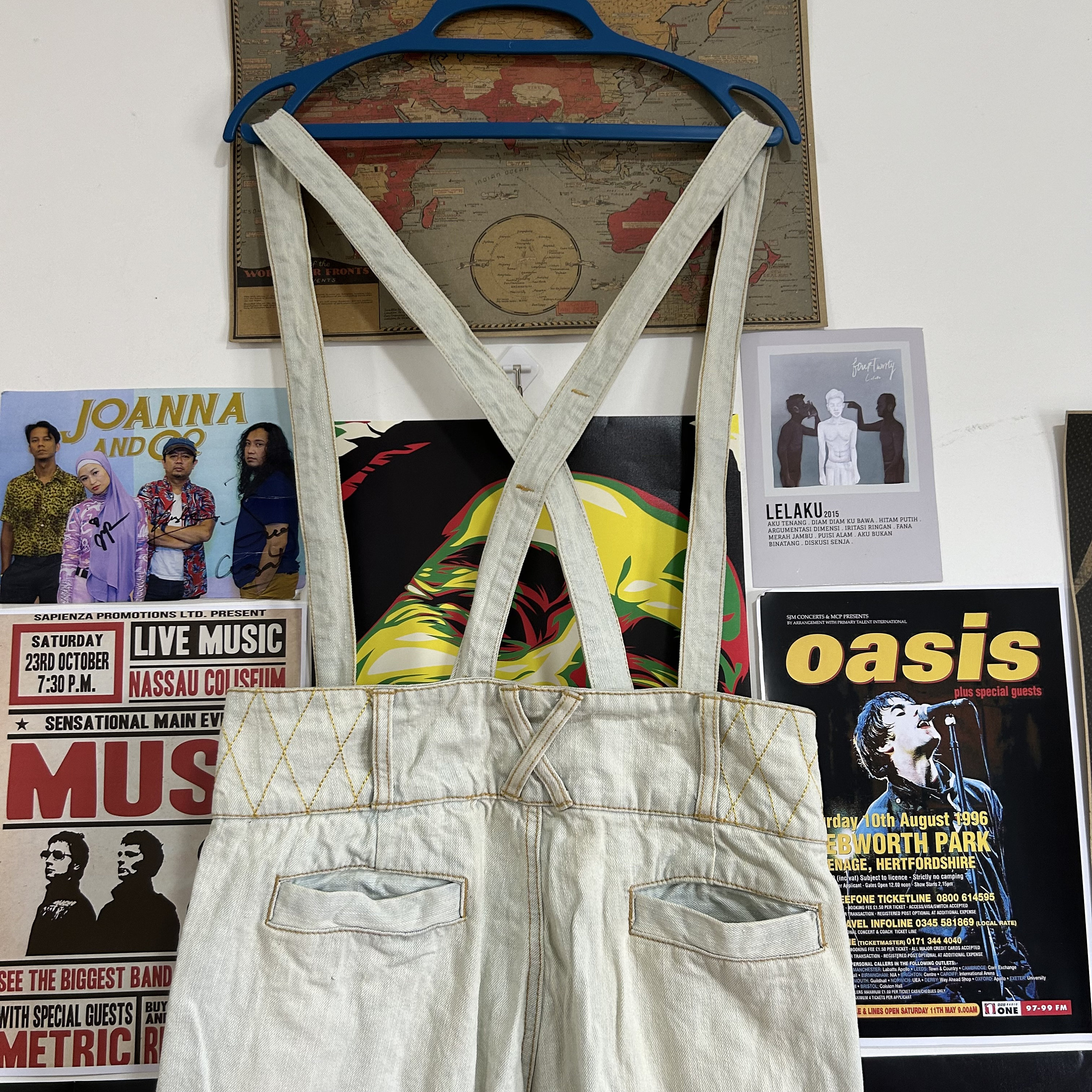 Vintage Japanese Brand Flare Overall - Etsy
