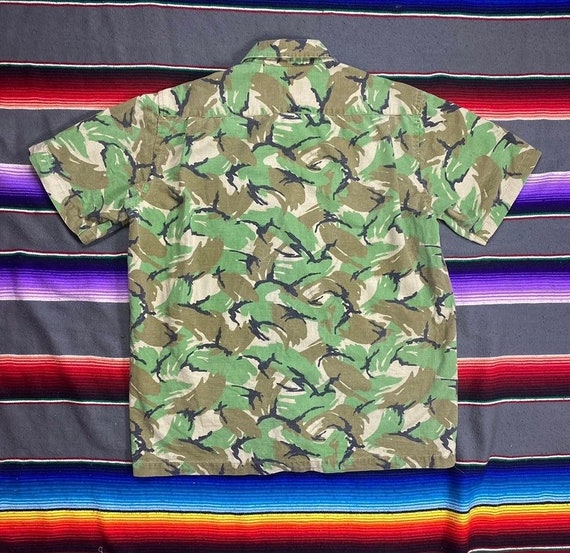Vintage Stussy Military Style Button Down Shirt - image 5
