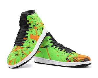 Unisex Basketball Sneakers, Neon Shoes, Bright Shoes, Sport Shoes, Basketball Shoes, Footwear, Streetwear, Trainers, Sneakers