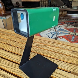 Vintage Mid Century Fase Square Tube Adjustable Reading Lamp