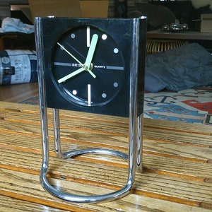 Vintage Mid Century RETRO Seiko Mantle Clock - Rare
