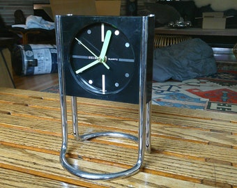 Vintage Mid Century RETRO Seiko Mantle Clock - Rare
