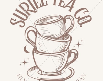 ACOTAR Suriel Tea Co Print | Fantasy Book Lover Gift (Digital Download)