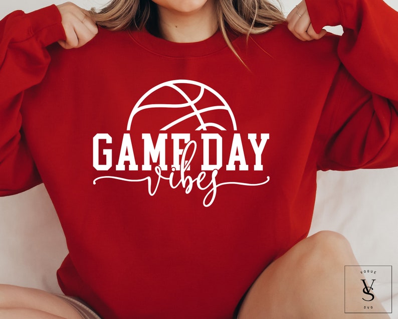 Game Day Vibes Svg Game Day Svg Game Day Png Basketball Etsy