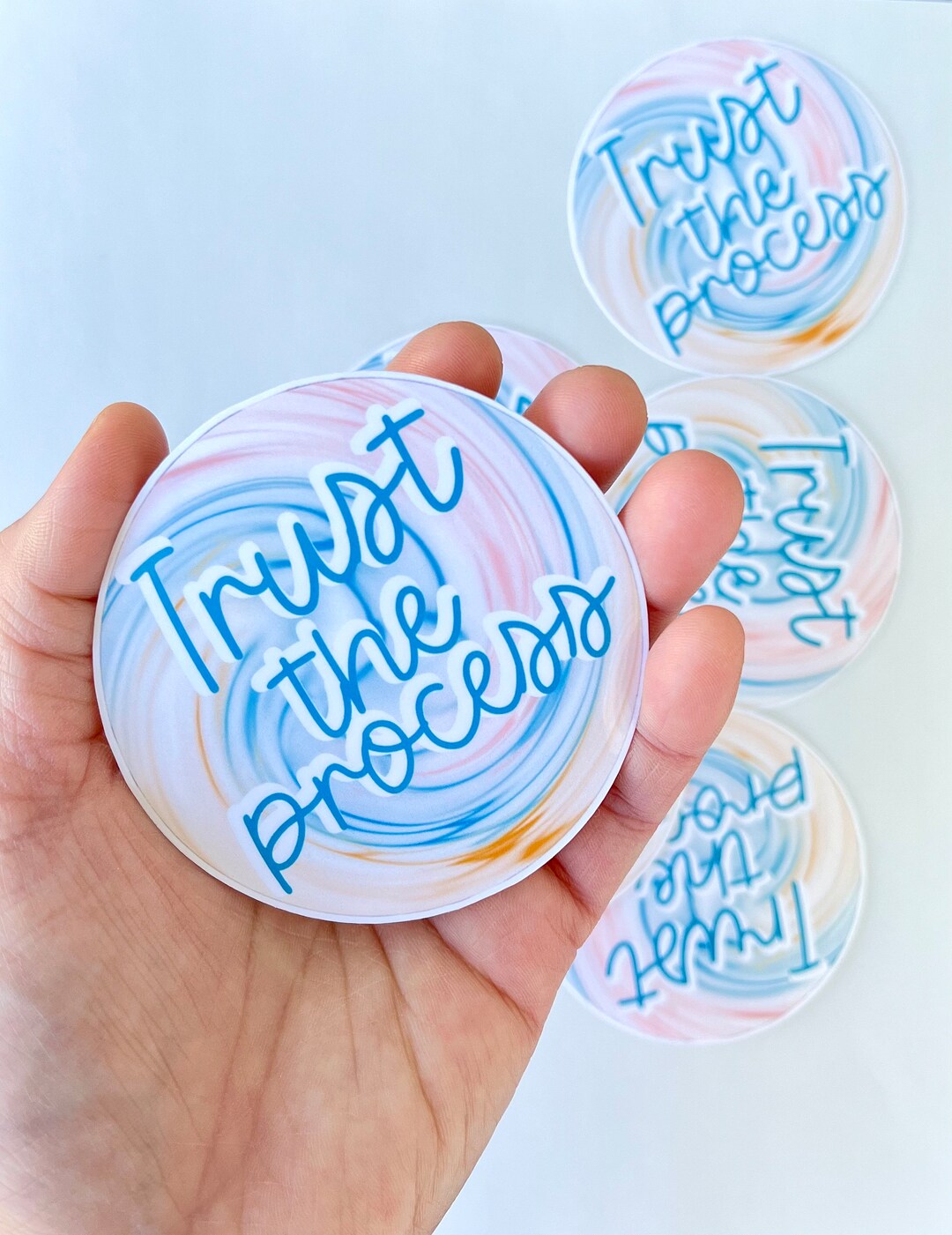 Trust the Process Sticker | Motivational, Determination, Faith - Etsy