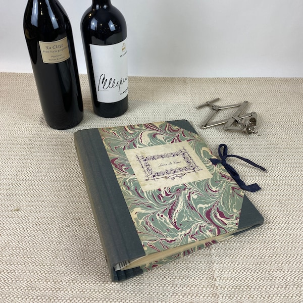 Livre de cave vintage classeur des vins