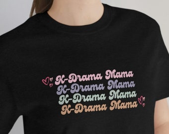 K-Drama Mama Shirt, K-Drama Shirt, Korean Finger Hearts Shirt, K-POP Shirt, Gift for Her