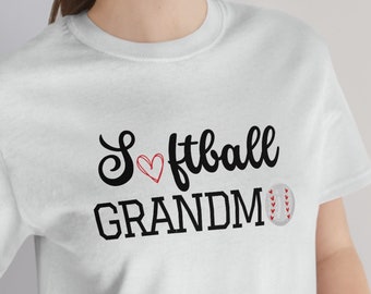 Softball Grandma Shirt, Game Day Grandma Shirt, Gift For Softball Grandma, Softball Grandma, Softball T-shirts,  Mother's Day Shirt