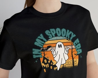 In My Spooky Era Sunrise Tshirt, Halloween Shirt, Ghouls Shirt, Spooky Season Shirt, Ghost Shirt, Gift for Her