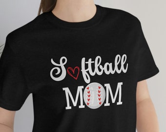 Softball Mom Shirt, Game Day Mom Shirt, Gift For Softball Mom, Softball Mom, Softball T-shirts,  Mother's Day Shirt, Softball