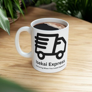 Isekai Express Mug, Anime Truck, Anime Mug, Coffee Mug