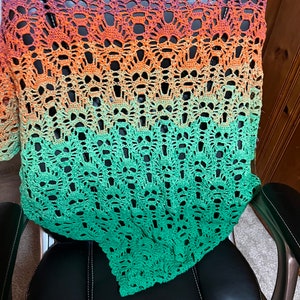 Handmade Crochet Lost Souls Shawl