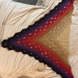 Handmade Crochet &quot;Post Virus&quot; Shawl