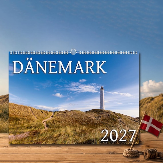 Dänemark Kalender 2027 – Faszinierende Küstenlandschaften im DIN A3 Format