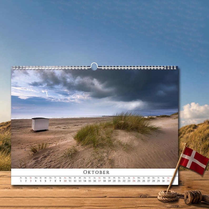 Dänemark Kalender 2027 DIN A3 – Landschaftskalender mit Küstenfotografie – Fotokalender Dänemark – Wandkalender afbeelding 12