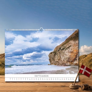 Dänemark Kalender 2027 DIN A3 – Landschaftskalender mit Küstenfotografie – Fotokalender Dänemark – Wandkalender afbeelding 11