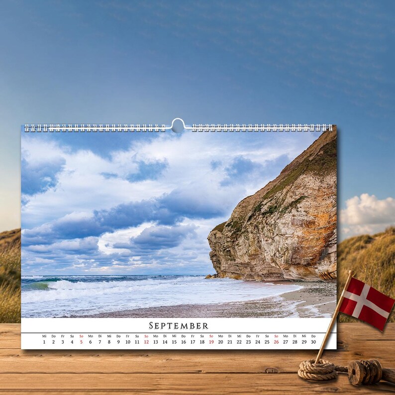 Dänemark Kalender 2027 DIN A3 – Landschaftskalender mit Küstenfotografie – Fotokalender Dänemark – Wandkalender afbeelding 11