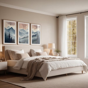 Mountains wall art