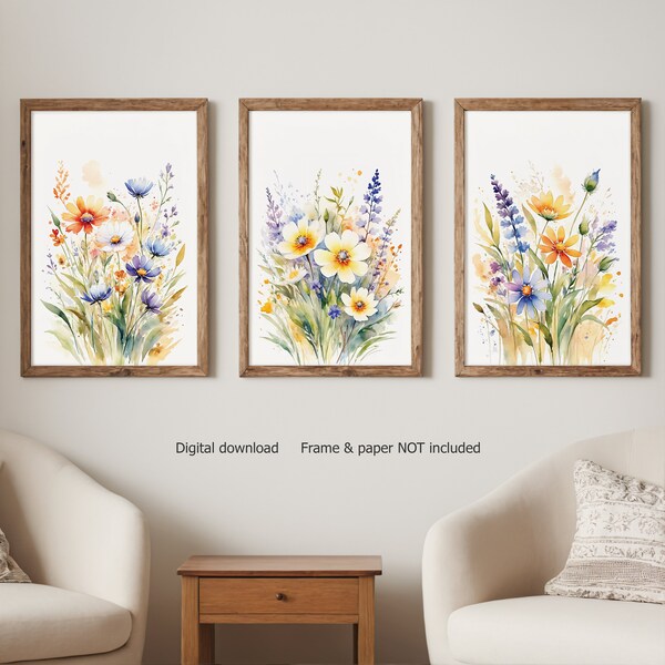 Flower Wall Art - Etsy
