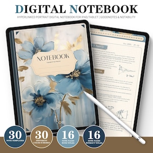 Digital Notebook,goodnote notebook,goodnote journal,Digital Notes,Goodnotes Cornell notes,Notability template,goodnotes template,Notebook