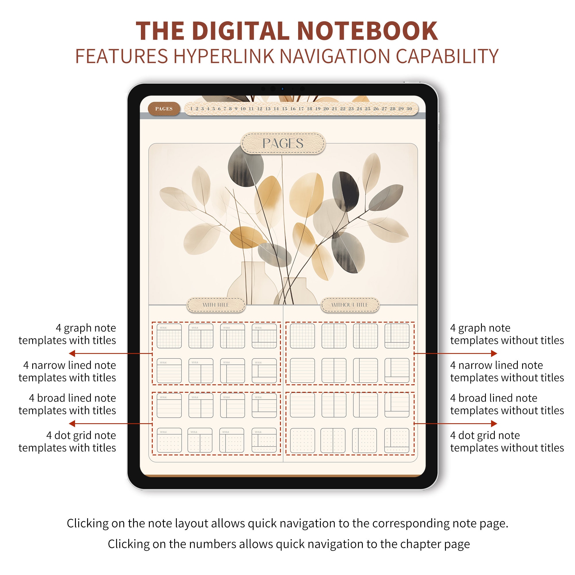 Digital Notebook,goodnote Notebook,goodnote Journal,digital Notes ...