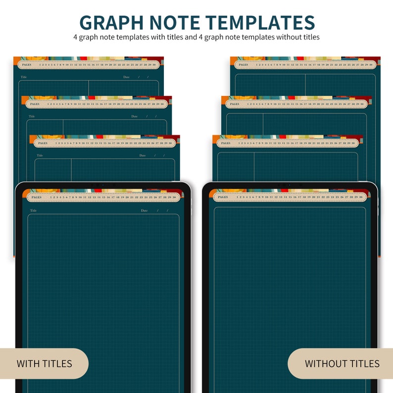 notatnik goodnote, notatnik cyfrowy, dziennik goodnote, notatki cyfrowe, notatki Goodnotes Cornell, szablon Notability, szablon goodnotes, notatnik zdjęcie 6