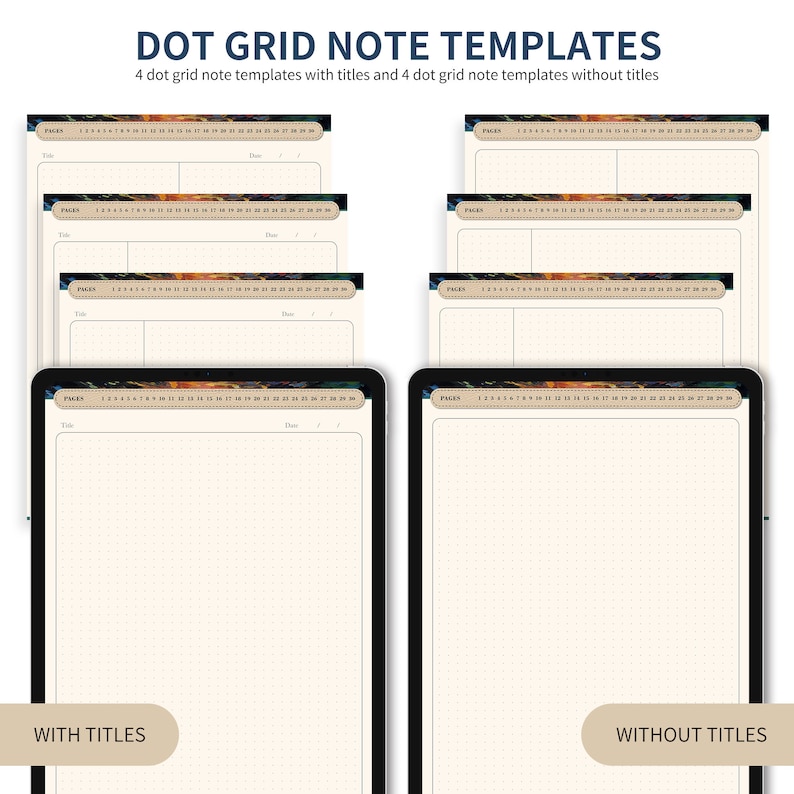 notatnik goodnote, notatnik cyfrowy, dziennik goodnote, notatki cyfrowe, notatki Goodnotes Cornell, szablon Notability, szablon goodnotes, notatnik zdjęcie 9