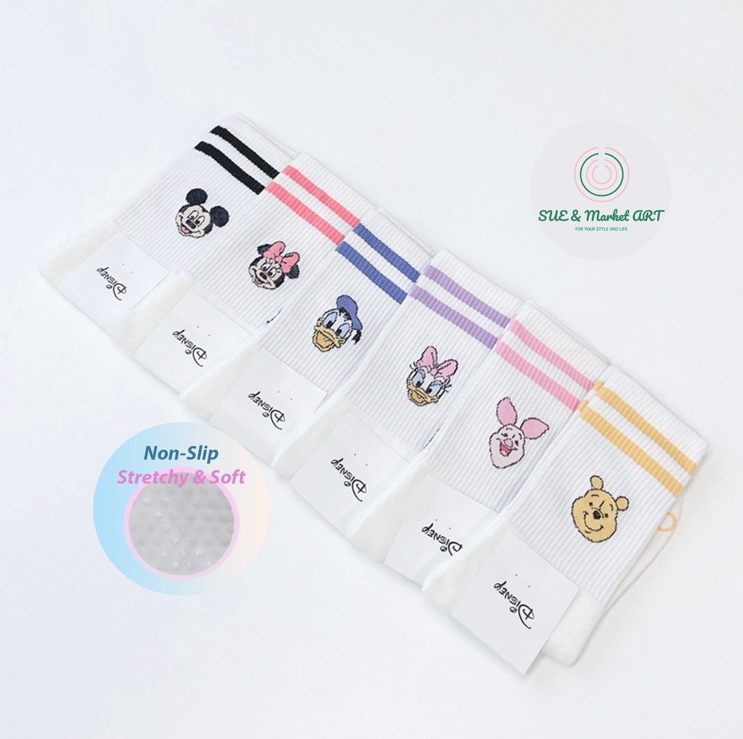 Disney Character Nonslip Grip Socks Pilates, Yoga, Gym and Multi