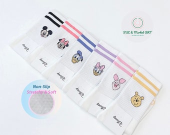 Disney Character Non-Slip Grip Socks - Pilates, Yoga, Gym and  Multi-Purpose Daily  Socks