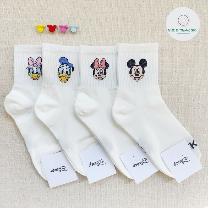 Disney Java Sock Disney Character Socks, Mid-crew Socks - Etsy