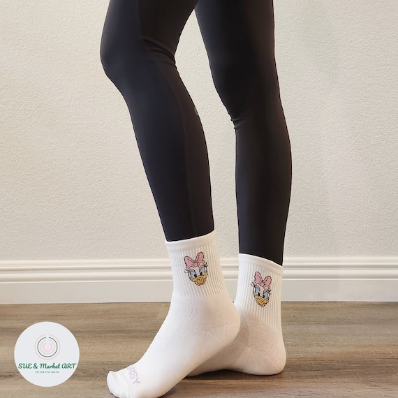 mid cut crew socks