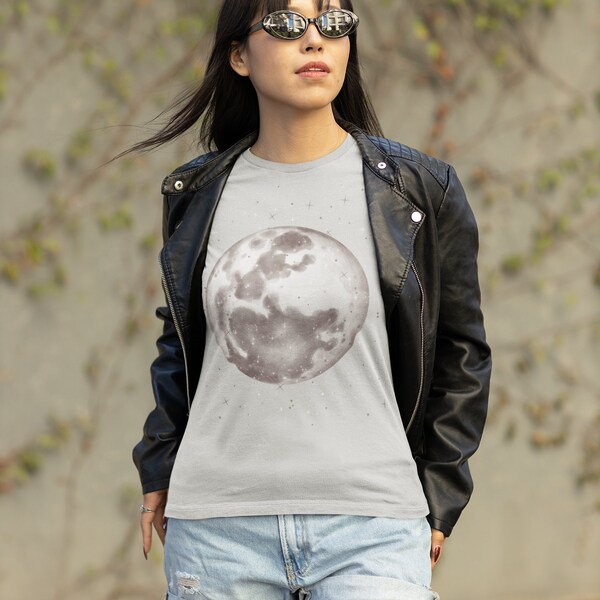 Moon T Shirt - Etsy