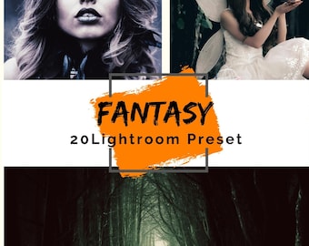 Lightroom Fantasy-voorinstellingen | 20 desktop- en mobiele presets, Instagram-fotofilters, influencer- en lifestylepresets