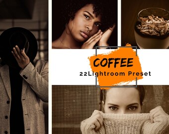 Lightroom-koffievoorinstellingen | 22 desktop- en mobiele presets, Instagram-fotofilters, influencer- en lifestylepresets