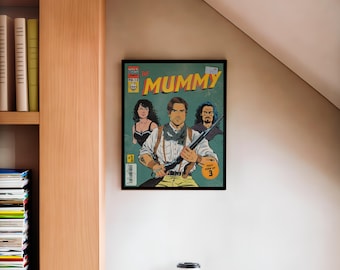 The Mummy Comic Book Poster